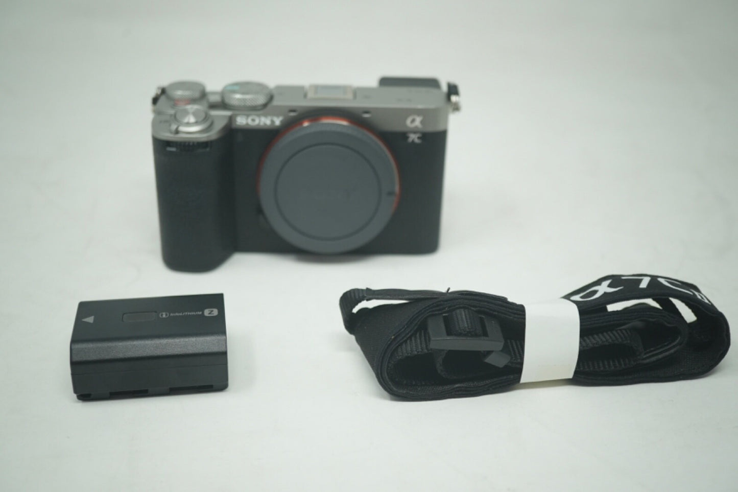 Sony a7C II Full Frame Mirrorless Camera Body A7C2 A7CII - 33MP - Silver -- LN