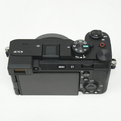 Sony Alpha a7CR 61MP Mirrorless Camera (Body Only, Black) - 7cr - EUC