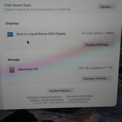 Apple 14" MacBook Pro (M4 Max, Space Black) 64GB / 2TB  Laptop