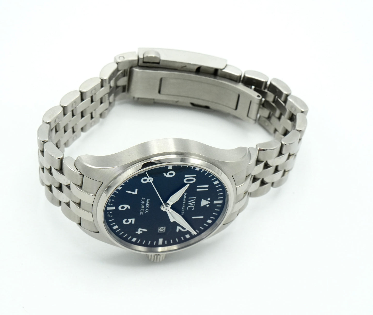 IWC Mark XX IW328202 Men's Automatic Watch in Black w/ papers + box