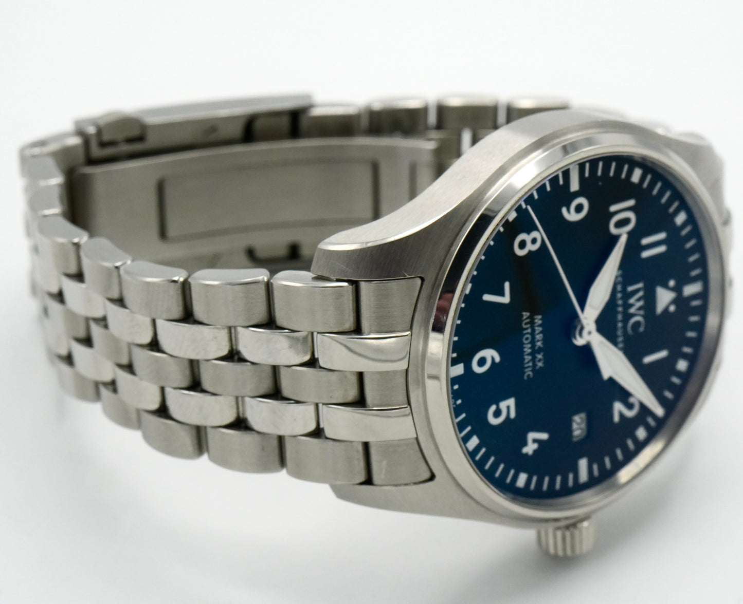 IWC Mark XX IW328202 Men's Automatic Watch in Black w/ papers + box