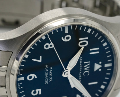 IWC Mark XX IW328202 Men's Automatic Watch in Black w/ papers + box