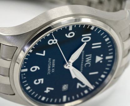 IWC Mark XX IW328202 Men's Automatic Watch in Black w/ papers + box