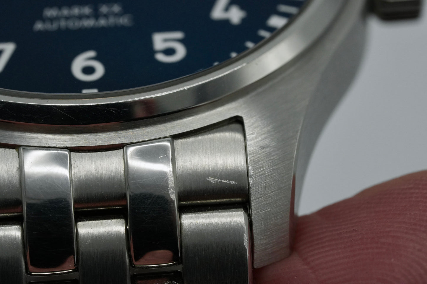 IWC Mark XX IW328202 Men's Automatic Watch in Black w/ papers + box