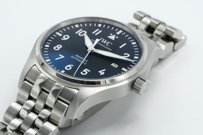 IWC Mark XX IW328202 Men's Automatic Watch in Black w/ papers + box