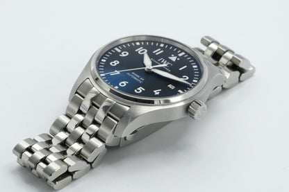 IWC Mark XX IW328202 Men's Automatic Watch in Black w/ papers + box