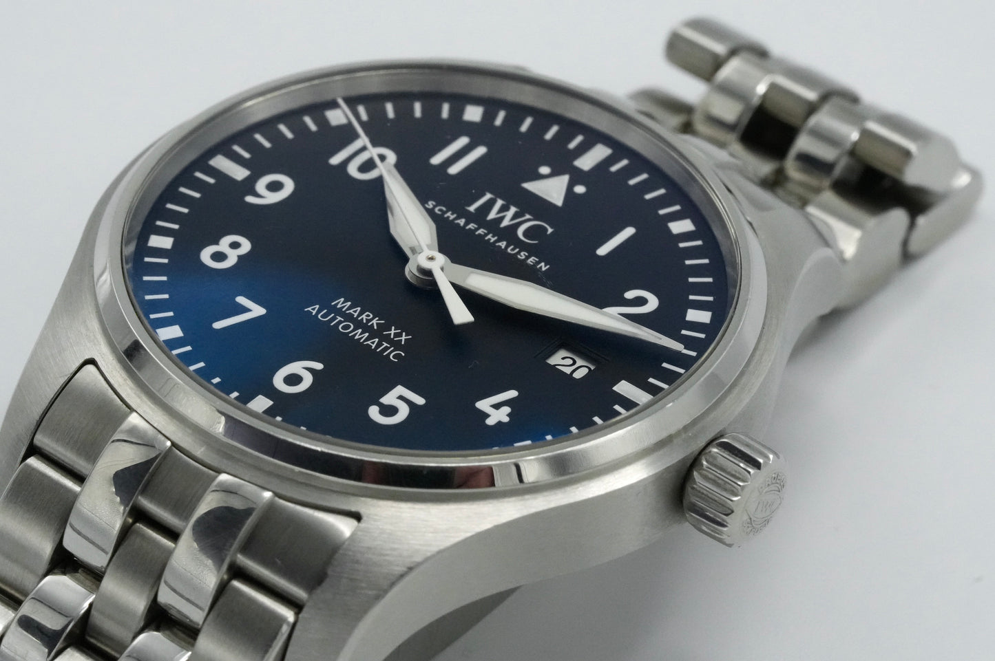 IWC Mark XX IW328202 Men's Automatic Watch in Black w/ papers + box