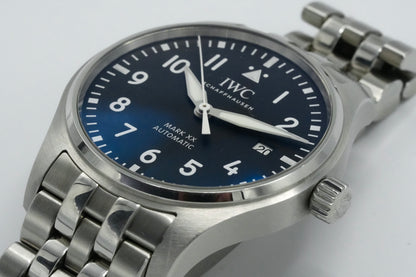 IWC Mark XX IW328202 Men's Automatic Watch in Black w/ papers + box