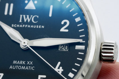 IWC Mark XX IW328202 Men's Automatic Watch in Black w/ papers + box