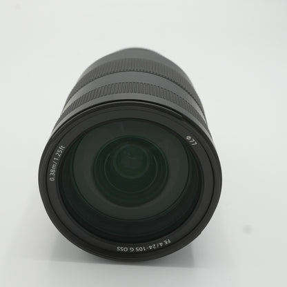 Sony FE 24-105mm F/4 G OSS Camera Lens - SEL24105G - EUC