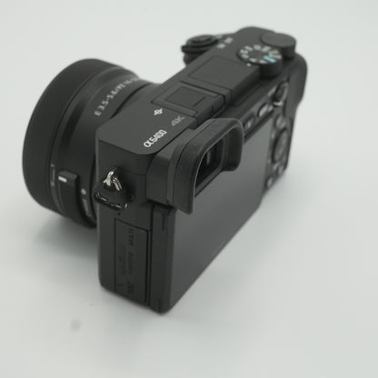 Sony a6400 24.2MP APS-C Mirrorless Camera w/ PZ 16-50mm f/3.5-5.6 OSS Lens - EUC