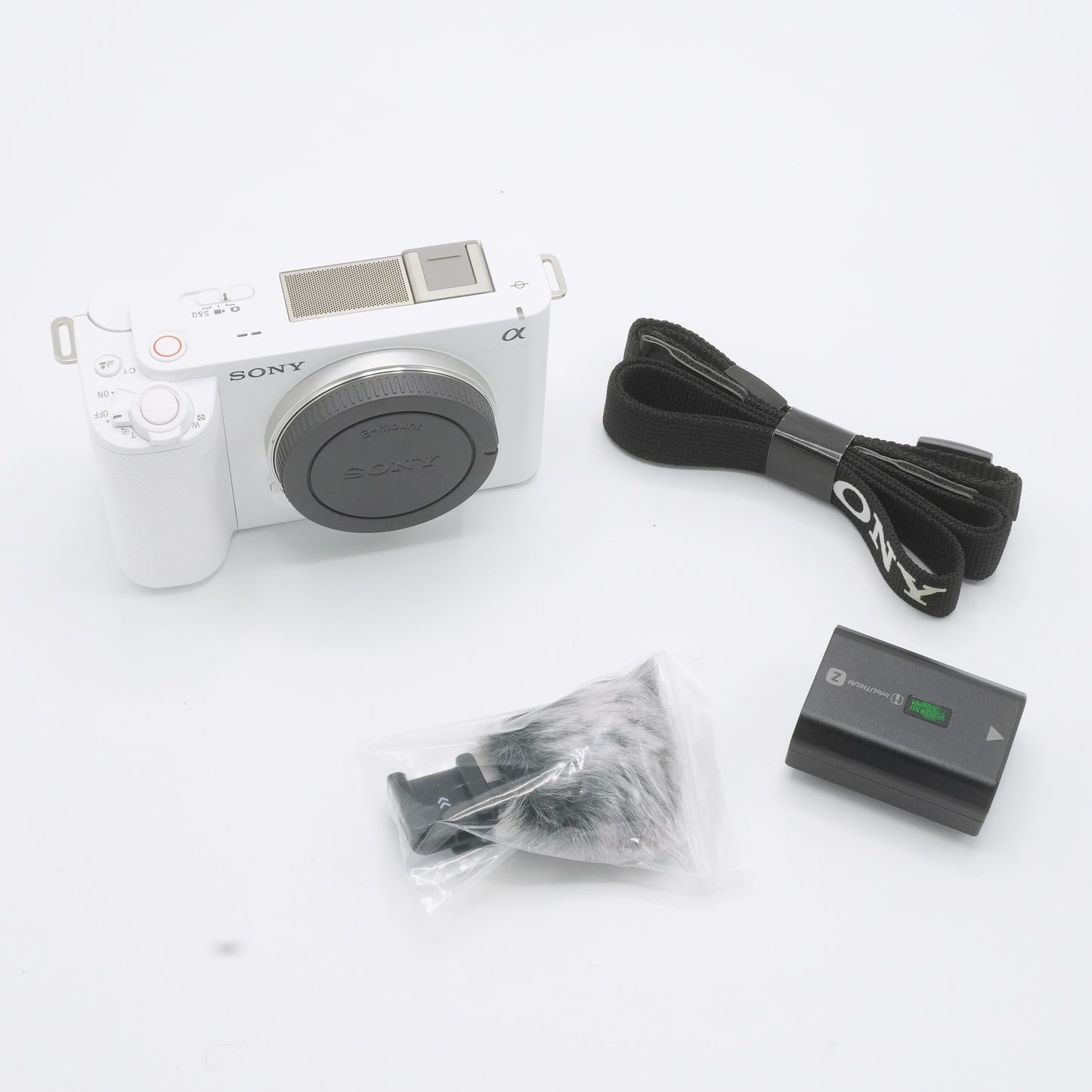 Sony Alpha ZV-E1 Full-Frame Interchangeable Lens Mirrorless Vlog Camera - White
