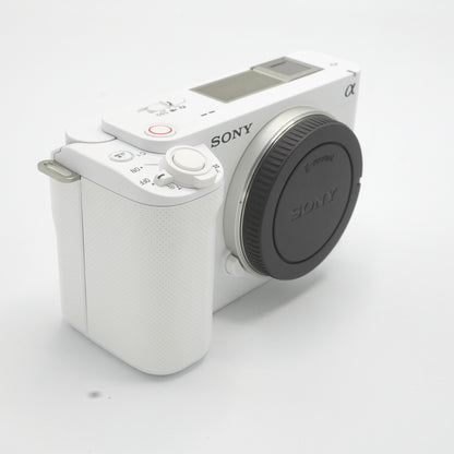 Sony Alpha ZV-E1 Full-Frame Interchangeable Lens Mirrorless Vlog Camera - White