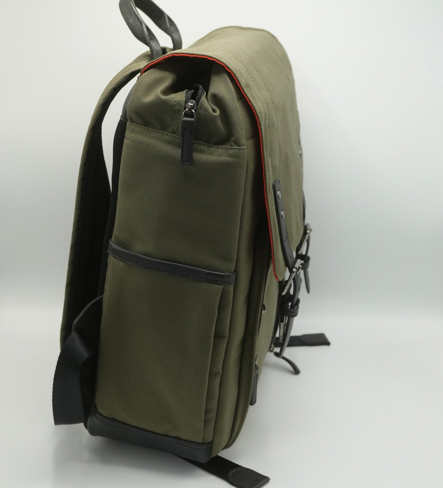 ONA x Tutes The Camps Bay Backpack Camera & Laptop Bag - Green/Orange Nylon