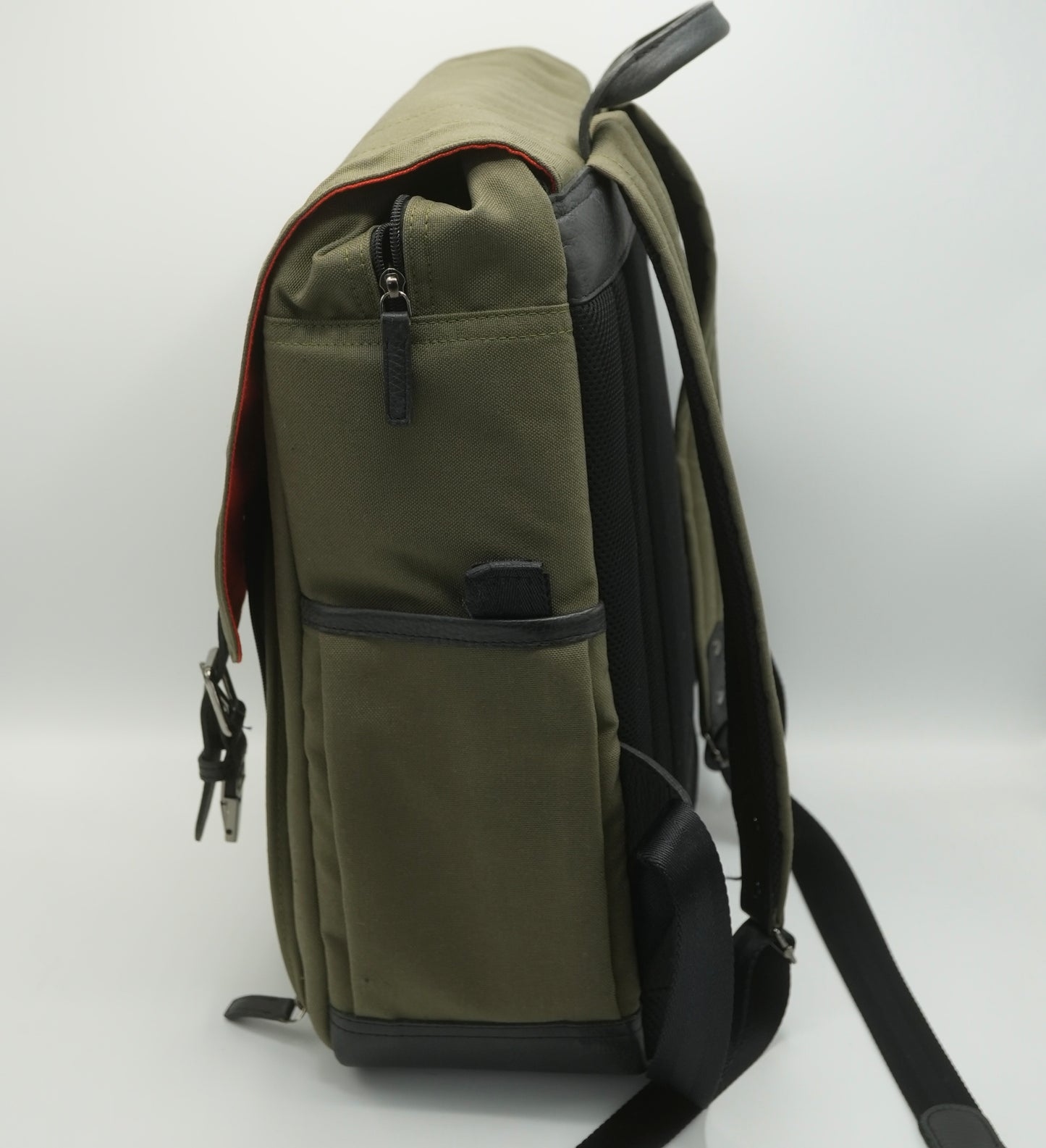 ONA x Tutes The Camps Bay Backpack Camera & Laptop Bag - Green/Orange Nylon