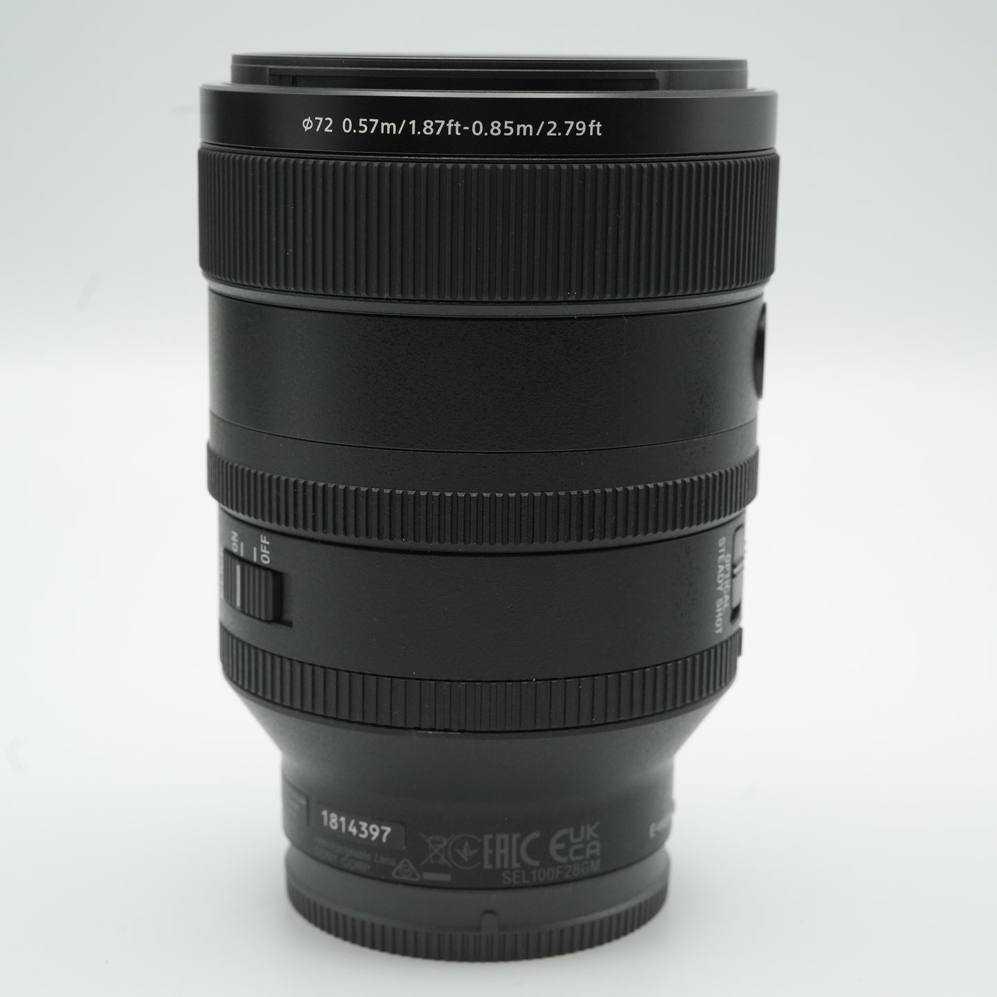 Sony FE 100mm f/2.8 STF GM OSS Lens SEL100F28GM AF & Macro