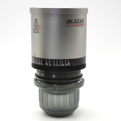BLAZAR LENS Remus 100mm T2.8 1.5x Anamorphic Lens (ARRI PL, Silver Flare)