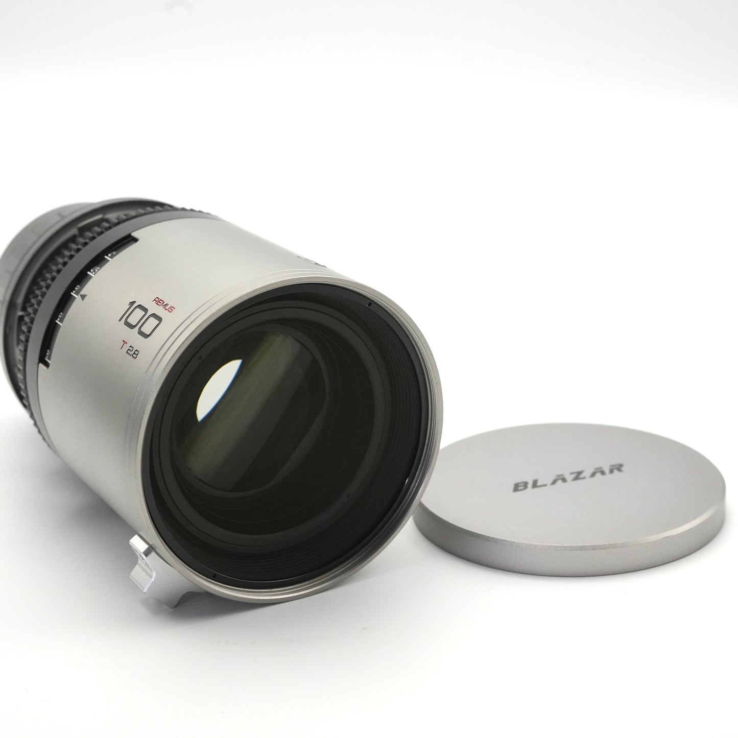 BLAZAR LENS Remus 100mm T2.8 1.5x Anamorphic Lens (ARRI PL, Silver Flare)