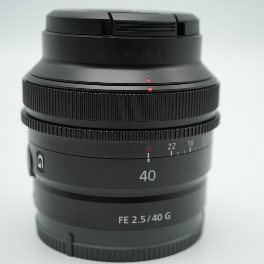 Sony FE 40mm f/2.5 G Full Frame E-Mount Lens - SEL40F25G