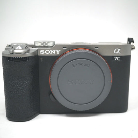 Sony a7C II Full Frame Mirrorless Camera Body A7C2 A7CII - 33MP - Silver -- LN